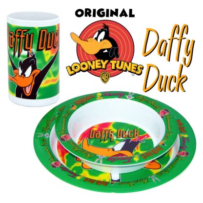 Set 3 pezzi melamina Duffy Duck